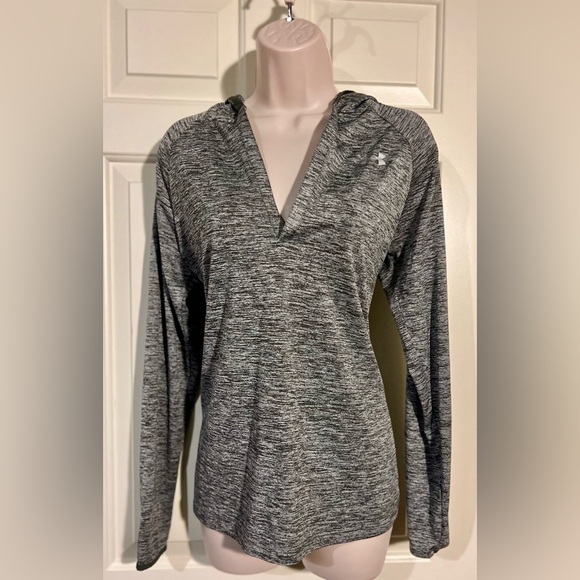 Under Armour UA Performance Hoodie Olive Women’s Large - Picture 1 of 11